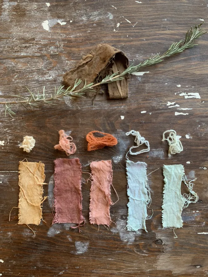 Taller de tintes naturales