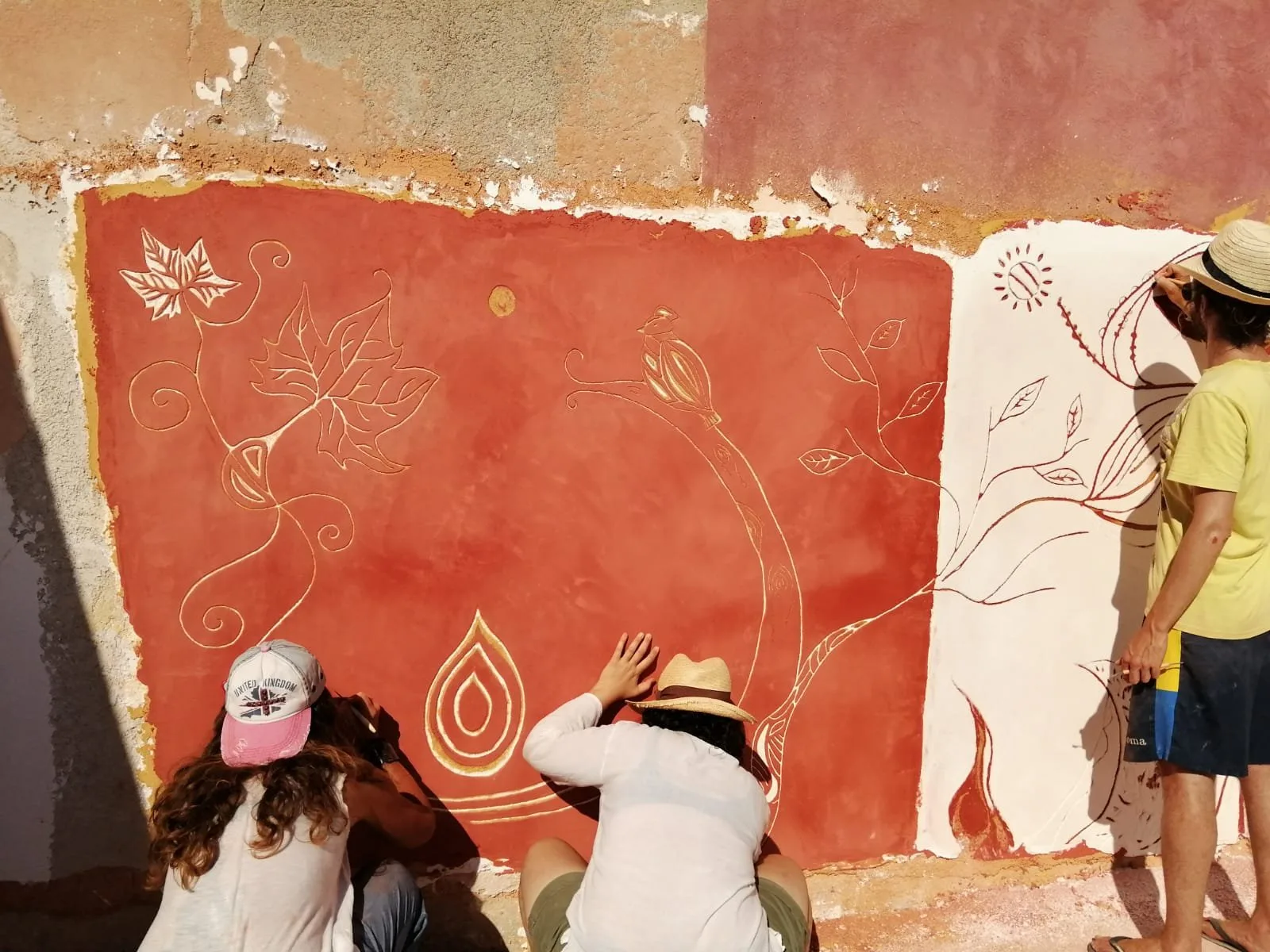 Acabados murales naturales. Módulo 8: muralismo esgrafiado en cal