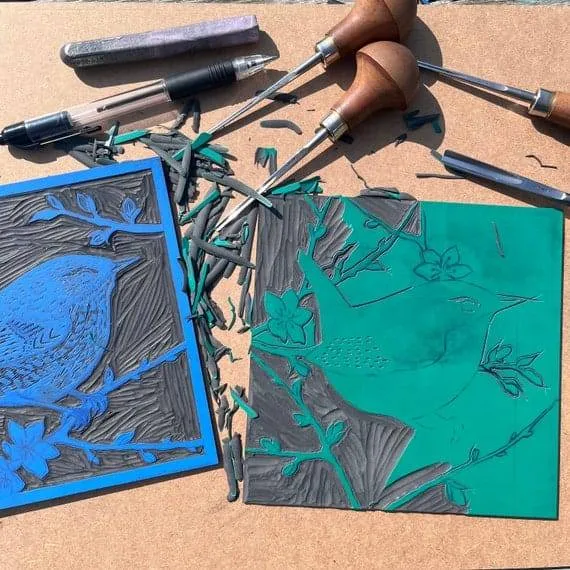 Taller de linograbado