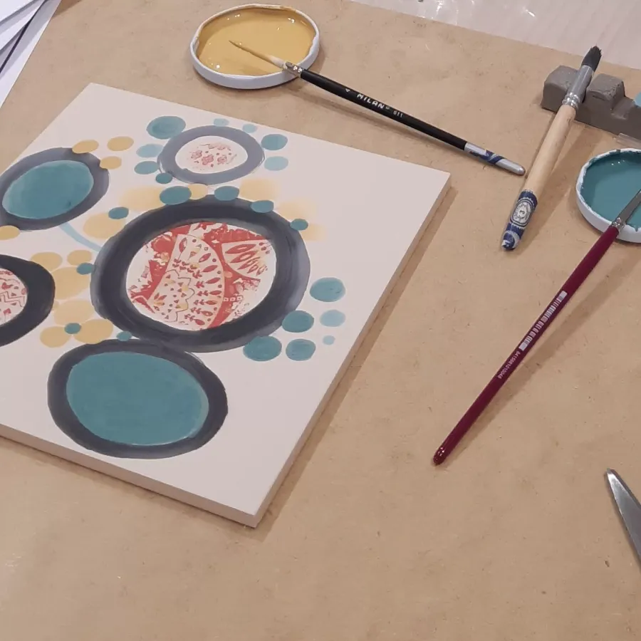 Taller de decoración cerámica