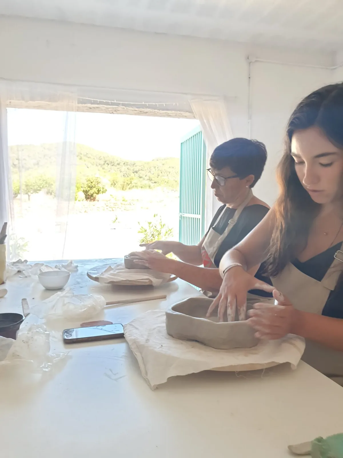 Clases semanales de cerámica