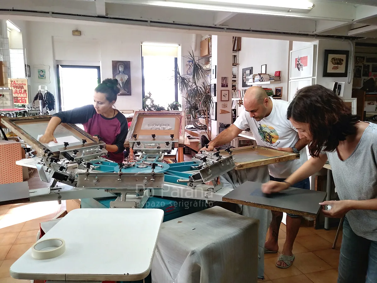 Intensivo de serigrafía de fin de semana (15 horas)